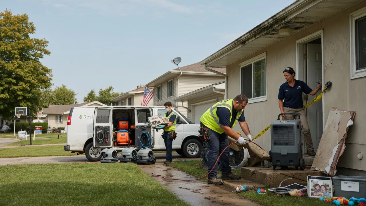 Water Damage Restoration in Grant Park, IL near me